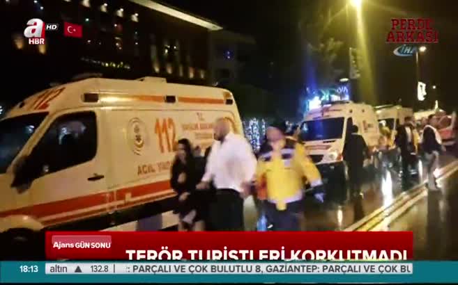 Perde Arkası- Terör turistleri korkutmadı