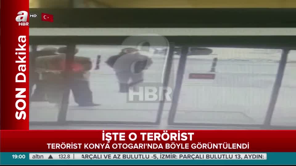 Terörist Konya'da böyle görüntülendi