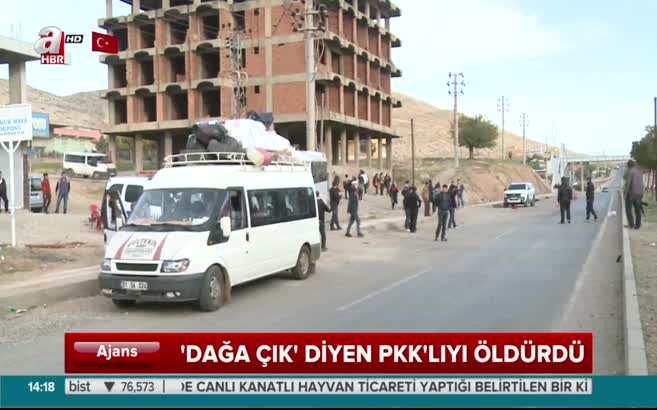 Genç çocuk, ‘dağa çık’ diyen PKK’lıyı öldürdü