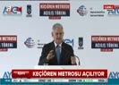 Başbakan Keçiören Metrosunun açılışında konuştu: Gençler, yeni bir slogan bulun