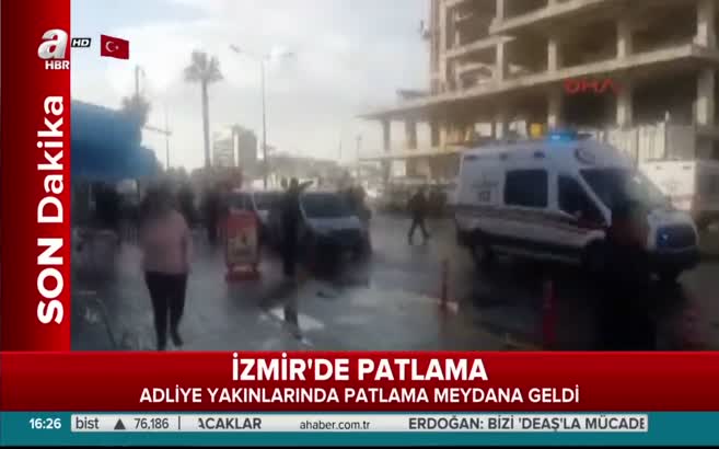 İzmir'de bombalı saldırısı sonrası çatışma çıktı!