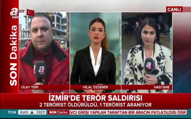 İzmir'de terör saldırısı! Yaralılar var