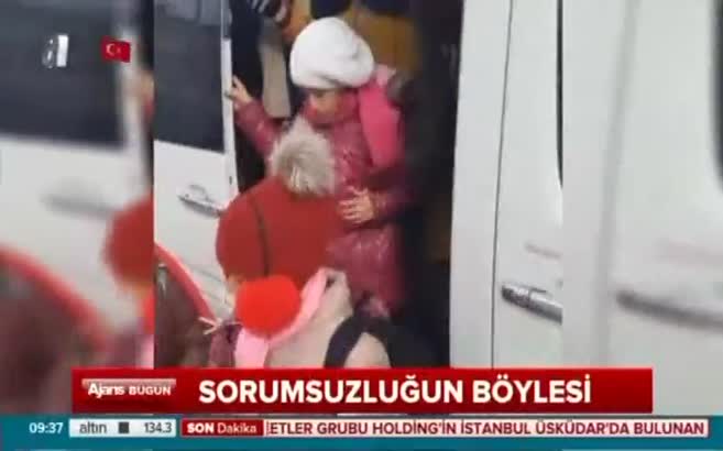 17 kişilik serviste 42 öğrenci!
