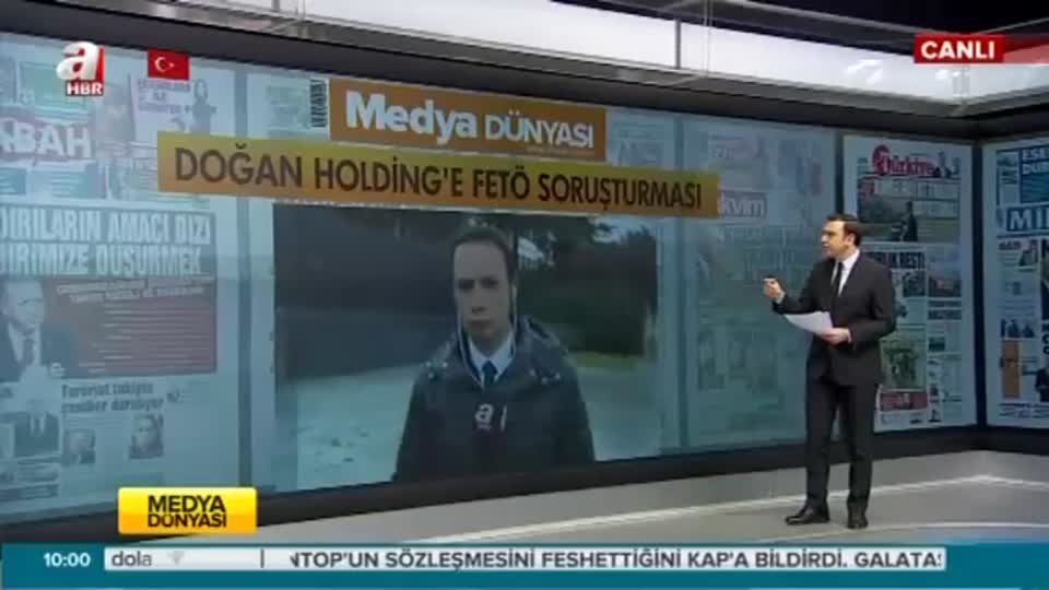 Doğan Holding'in merkez binasında FETÖ operasyonu!