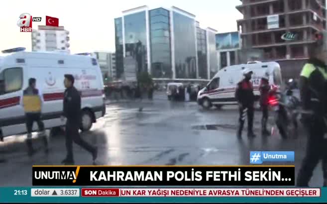 Kahraman Polis Fethi Sekin anısına
