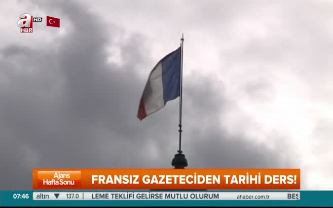 Fransız gazeteciden tarihi Türkiye dersi!
