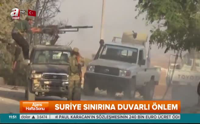 Türkiye'nin Suriye sınırından artık su bile sızmayacak
