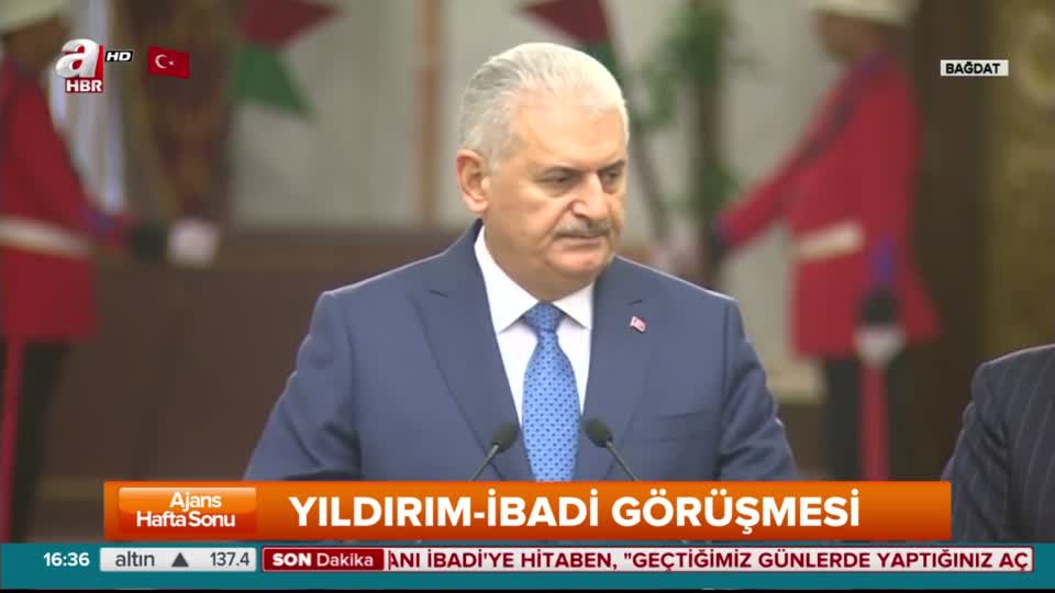 Başbakan Yıldırım: İbadi'nin PKK açıklaması çok önemli