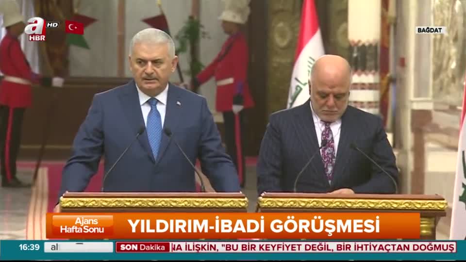 Başbakan Yıldırım'dan Başika'daki Türk askeri varlığı hakkında açıklama