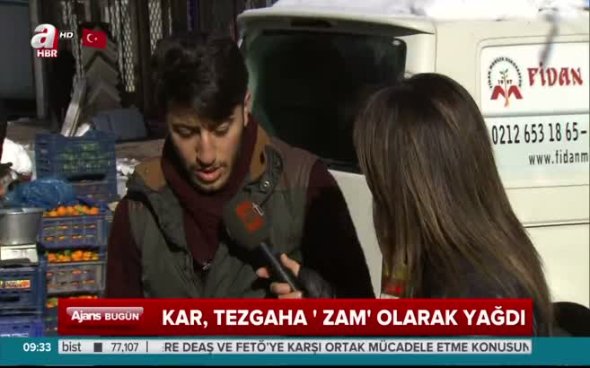 Pazar tezgahına ‘kar’ zammı!