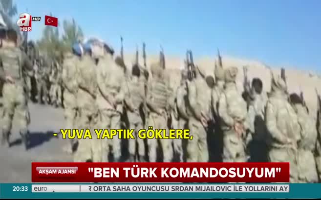 Kahramanlarımızın komando andı!