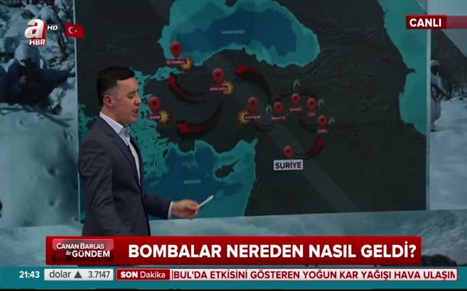 Teröristlere silahlar böyle geliyor