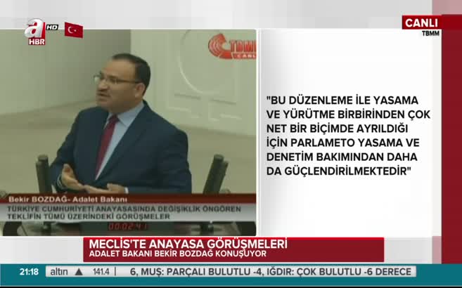 Bakan Bozdağ: Atatürk anayasasını getiriyoruz