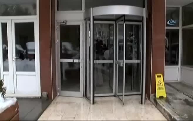 Karda drift yapan sürücü yakalandı