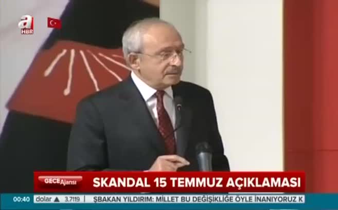 CHP lideri Kılıçdaroğlu'ndan skandal darbe açıklaması