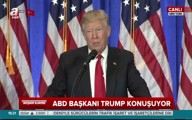 Trump ilk basın toplantısını yaptı