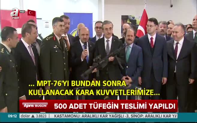 Türkiye'nin gururu! 42 NATO testini geçen ilk tüfek