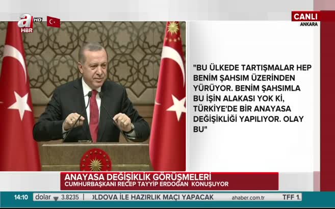 Erdoğan: Onları hayal kırıklığına uğratmaya devam edeceğim!
