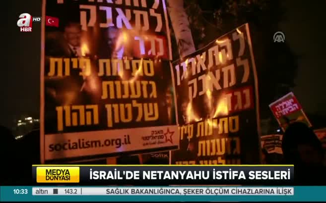 İsrailliler Başbakan Netanyahu'nun istifasını istedi