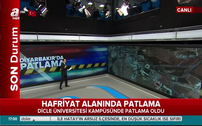 Diyarbakır'da patlama! A Haber muhabiri detayları aktardı