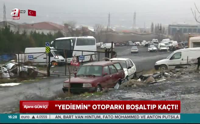 İşletmeci 'yediemin' otoparkından yaklaşık 700 araç çaldı