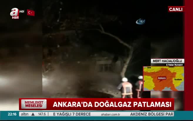 Karaaslan: Büyük ihtimalle doğalgaz patlaması