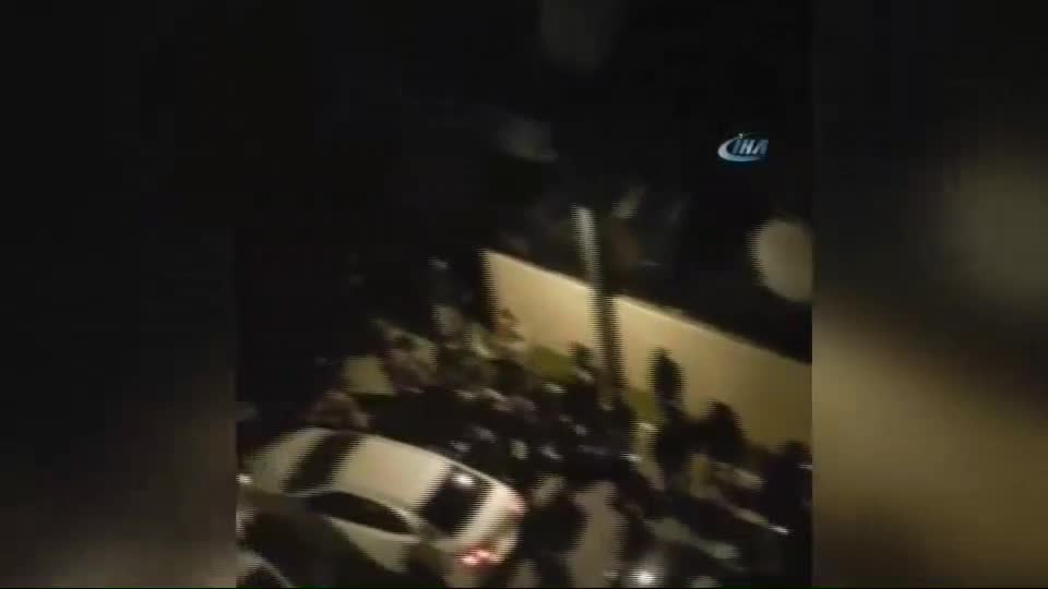 Reina saldırganın siteden çıkarılma anı kamerada