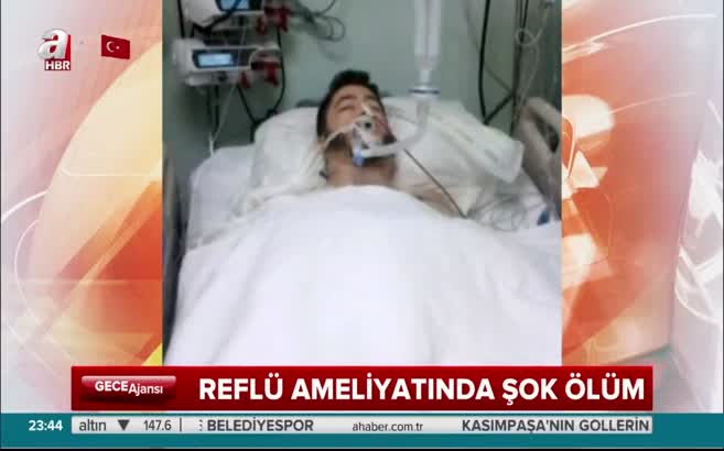 Reflü ameliyatına girdi bir daha çıkamadı