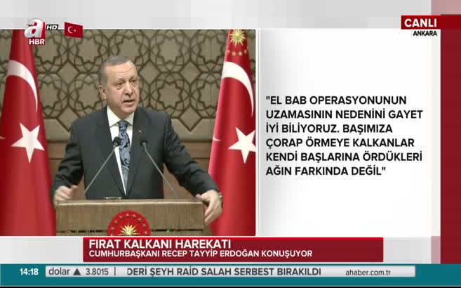 Erdoğan: Gönül sınırlarımızın hududu yoktur