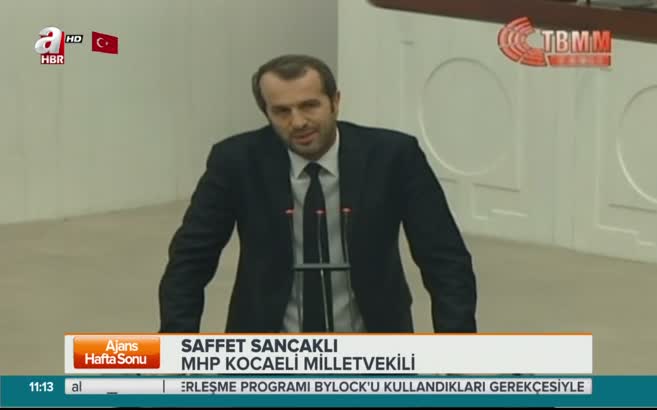 Saffet Sancaklı vekillere teşekkür etti