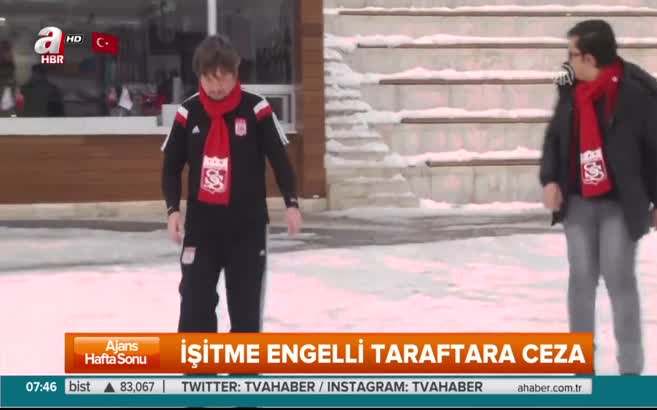 Trajikomik olay! Engelli taraftara skandal ceza