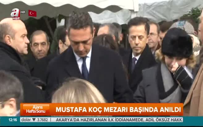 Mustafa Koç mezarı başında anıldı