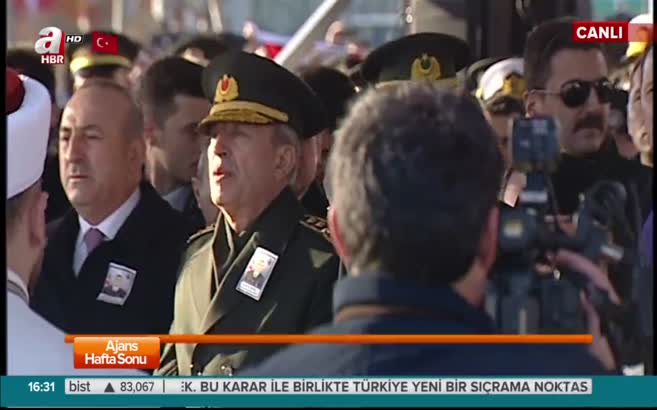Devletin zirvesi El Bab şehidini uğurladı