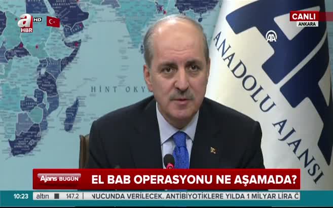 El-Bab operasyonu ne aşamada? Kurtulmuş açıkladı