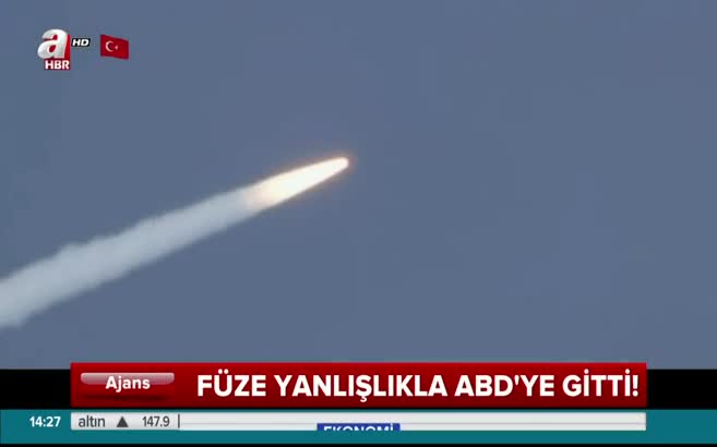 İngiltere'den başarısız füze