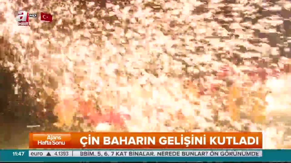 Çin’de bahar kutlamalarına ejderha dansı damga vurdu