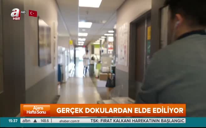 Yapay deri üretildi