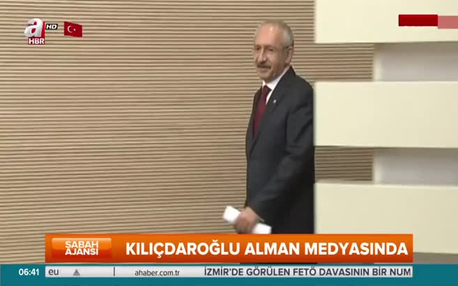 Kemal Kılıçdaroğlu Alman medyasında