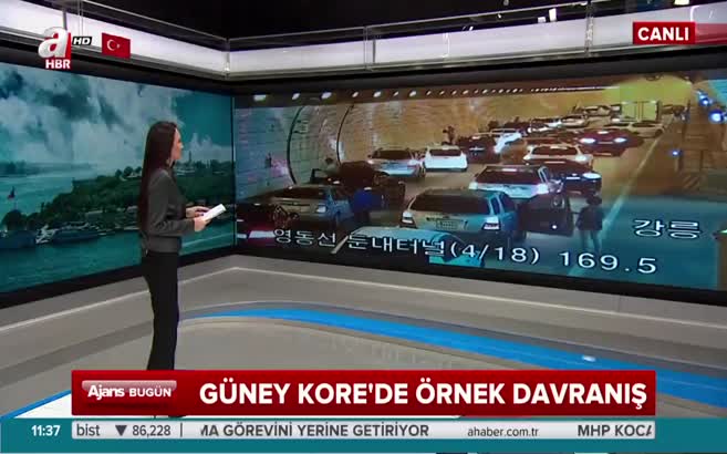 Güney Kore'de örnek davranış