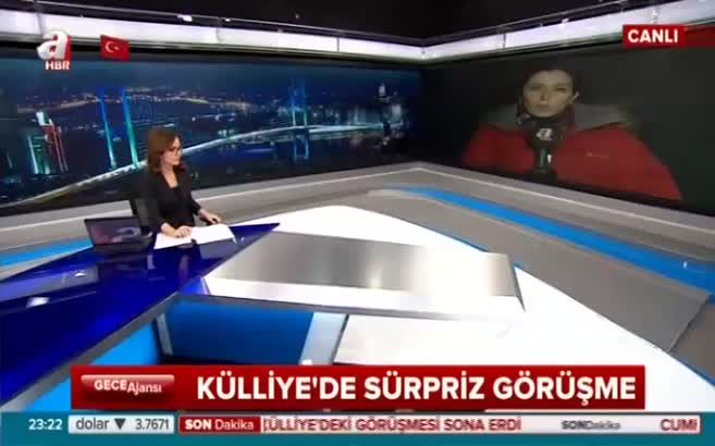 Külliye'deki sürpriz görüşmenin detayları