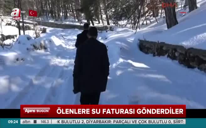 Suyu olmayan köye fatura şoku