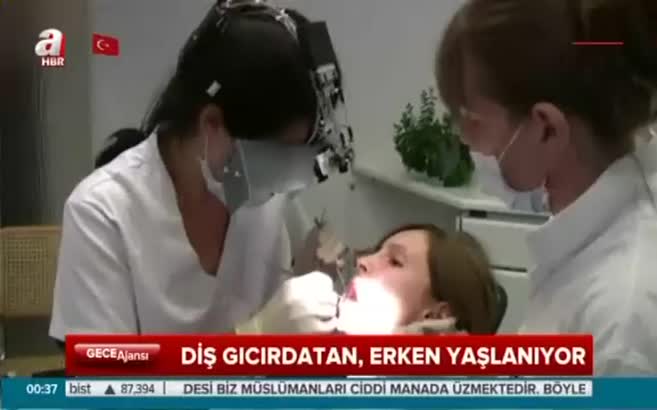 Diş gıcırdatan, erken yaşlanıyor