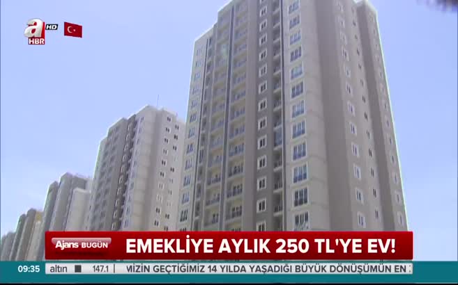 Emekliye aylık 250 TL'ye ev! İşte aranan koşullar