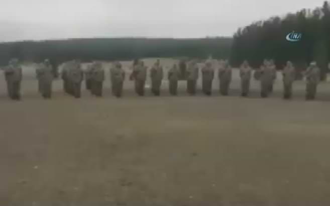 Kahramanlardan şehit komutanlarına anlamlı video