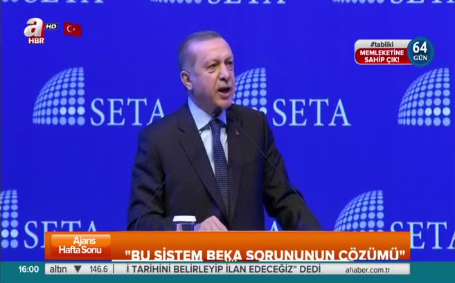 Erdoğan: Mesele cumhuriyet meselesi değil