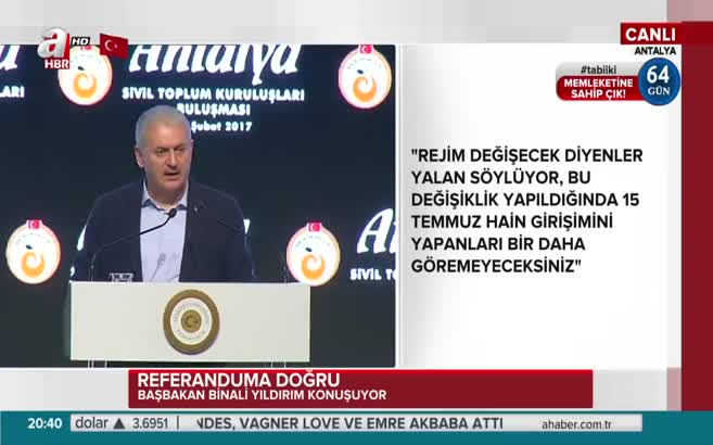 "Değişime direnenler tarih sayfasından yok oluyor"