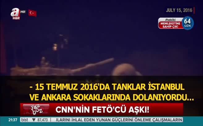 CNN'nin FETÖ'cü aşkı tuttu!