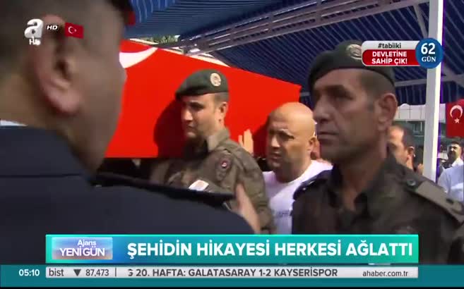 Şehidin hikayesi herkesi ağlattı