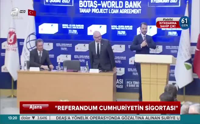 Bakan Albayrak: Referandum istikrar getirecek