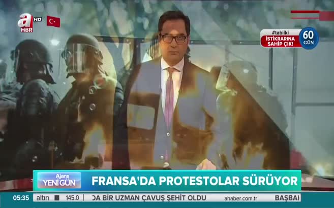 Fransa'da protestolar sürüyor